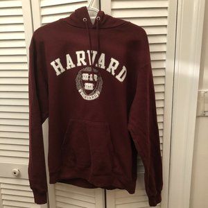 Champion Harvard merlot hoodie sweater, M